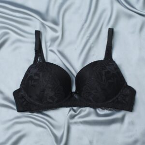 net lace underwire bra