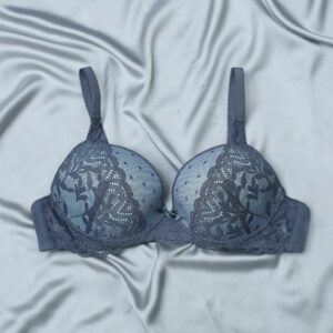 net lace underwire bra