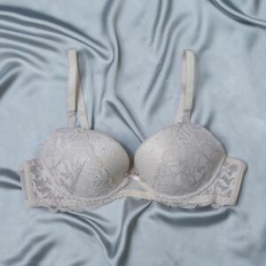 net lace underwire bra