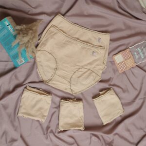 soft cotton mid waist panties