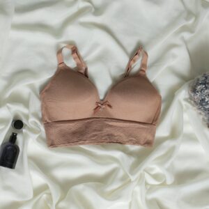 noir elegance full coverage light padded bra – ultra soft & supportive