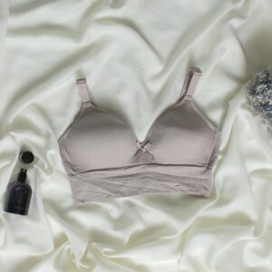 noir elegance full coverage light padded bra – ultra soft & supportive