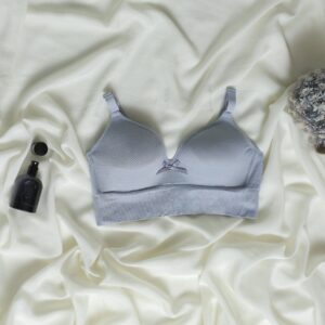 noir elegance full coverage light padded bra – ultra soft & supportive