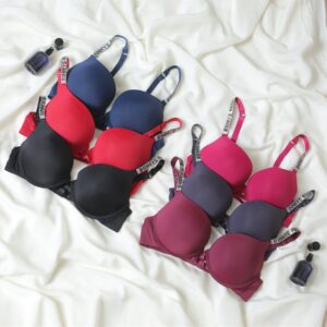 Home shine strap seamless push up bra