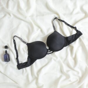 shine strap seamless push up bra