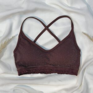 sparkle ribbed bralette collection