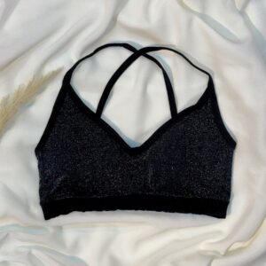 sparkle ribbed bralette collection