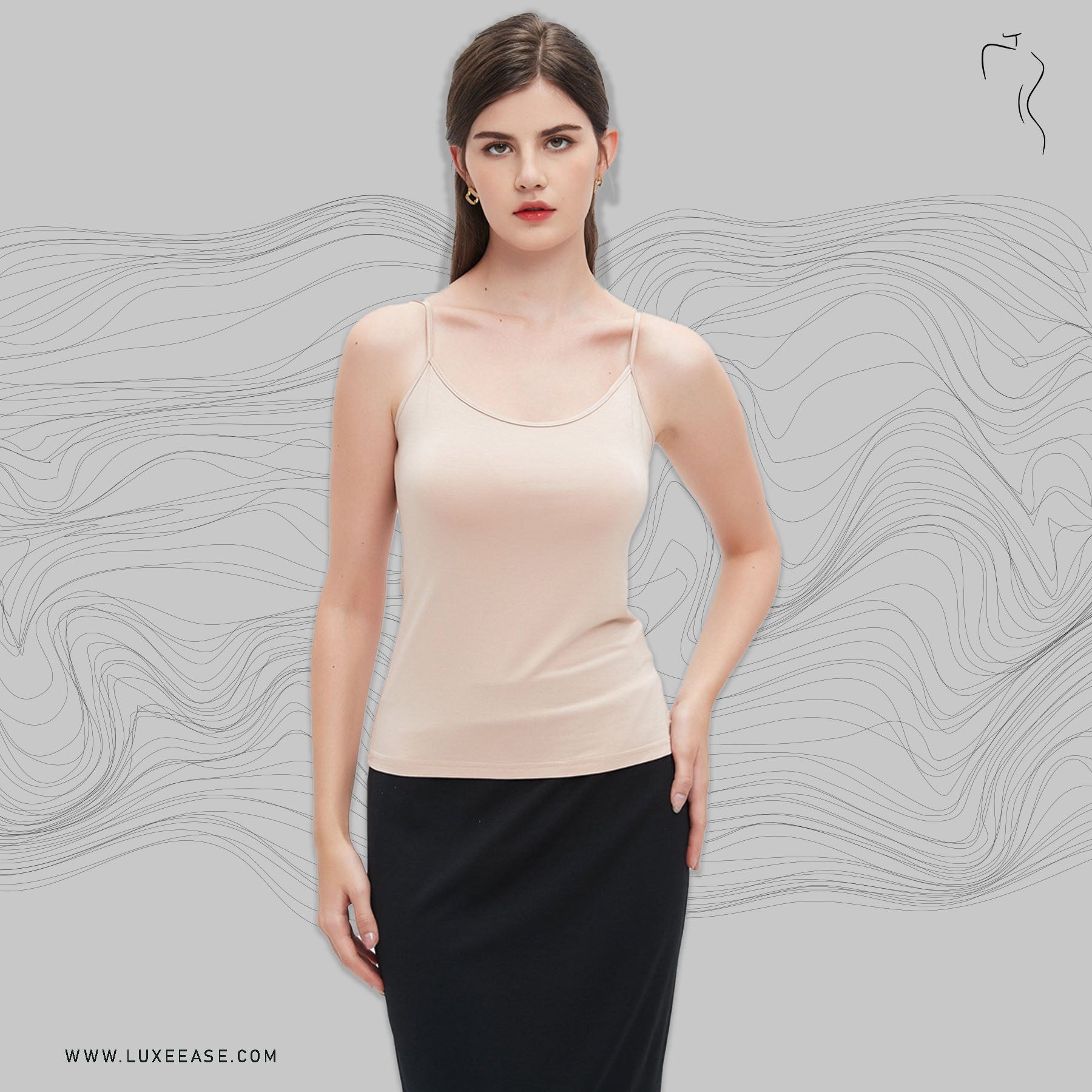 classic nude tank top elevate your everyday look with the classic nude tank top elevate your everyday look with the