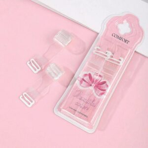 clear transparent straps – versatile and discreet support