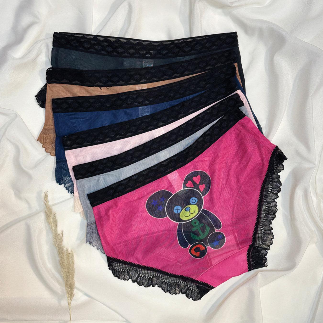 romantic lace trimmed mesh panty collection romantic lace trimmed mesh panty collection