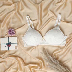 bliss embroidered bra designed for comfort, made for motherhood